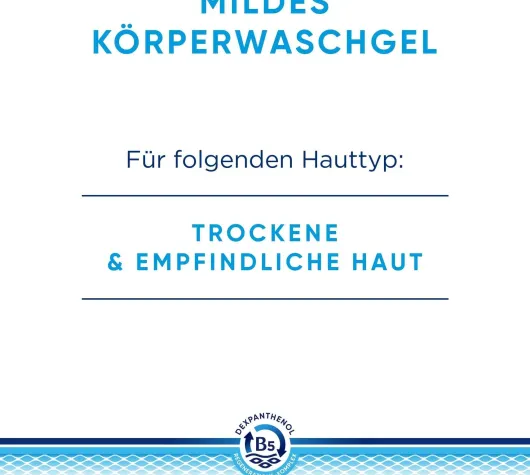 Bepanthol DERMA Mildes Körperwaschgel 400 ml Nachfüllbeutel