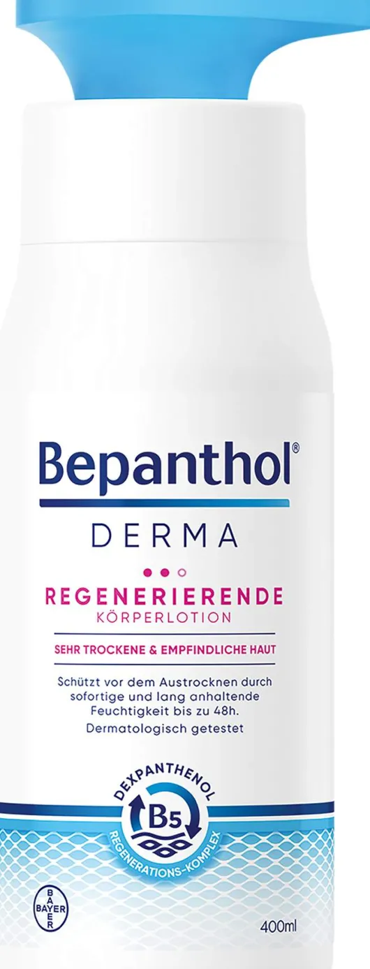 Bepanthol DERMA Regenerierende Körperlotion 400 ml Pumpspender