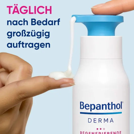Bepanthol DERMA Regenerierende Körperlotion 400 ml Pumpspender