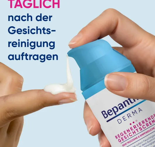 Bepanthol DERMA Regenerierende Gesichtscreme 50 ml Pumpflasche