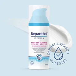 Bepanthol DERMA Regenerierende Gesichtscreme 50 ml Pumpflasche