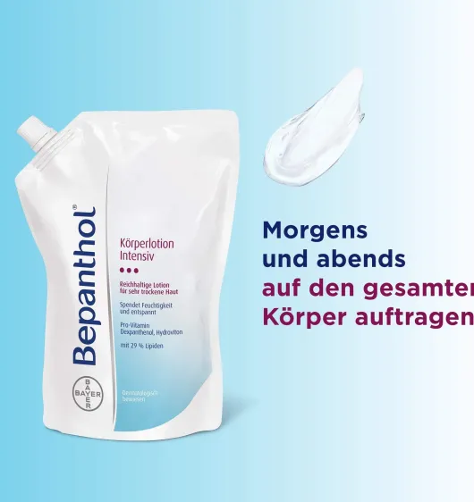 Bepanthol Körperlotion Intensiv Nachfüllbeutel 400 ml Lotion