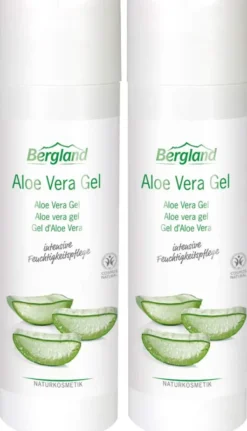 Bergland Aloe Vera Gel Set 2 x 200 ml