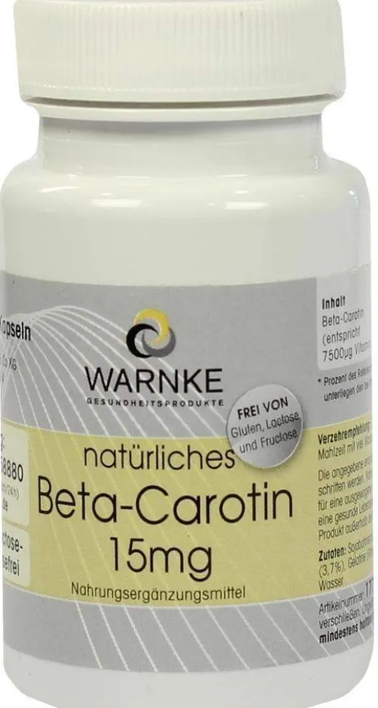 Beta Carotin 100 Kapseln 15 mg Natürlich