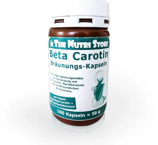 Beta Carotin 8 mg Bräunungskapseln 100 Kapseln