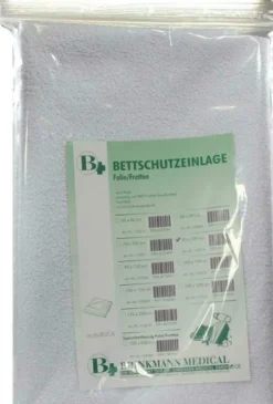 Bettschutzeinlage Folie Frottee 90 X 100 cm