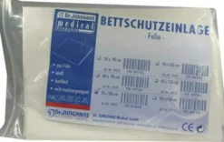 Bettschutzeinlage 70x100cm Folie Weiß