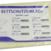 Bettschutzeinlage 150x90cm Gummi Creme