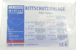 Bettschutzfolie Molton 100x200 cm