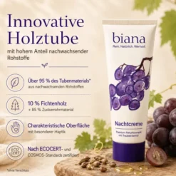 Biana Nachtcreme mit Traubenkernöl 75 ml