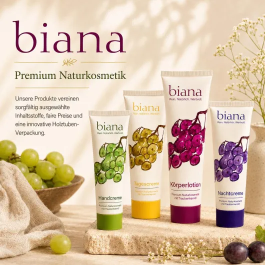 Biana Tagescreme mit Traubenkernöl 75 ml