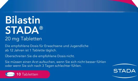 Bilastin Stada 20 mg Tabletten 10 Stück