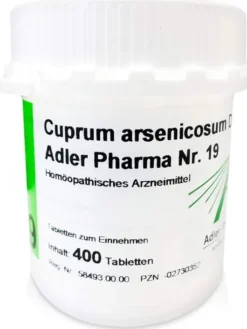 Biochemie Adler 19 Cuprum Arsenicosum D12 400 Tabletten