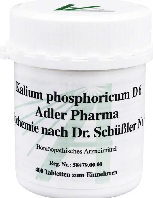Biochemie Adler 5 Kalium Phosphoricum D 6 400 Tabletten