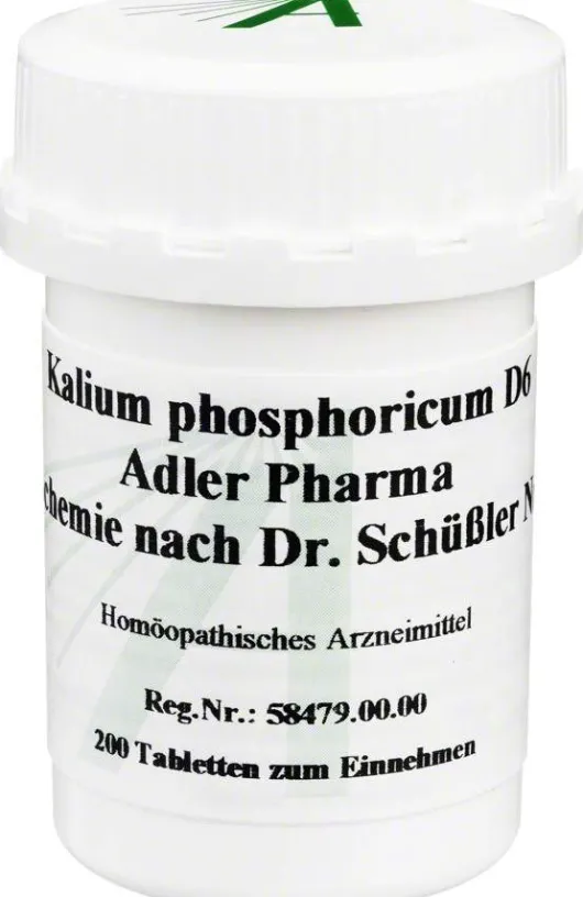 Biochemie Adler 5 Kalium Phosphoricum D 6 200 Tabletten