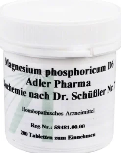 Biochemie Adler 7 Magnesium Phos. D6 200 Tabletten