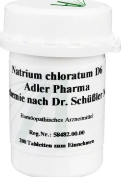 Biochemie Adler 8 Natrium Chlor. D6 200 Tabletten