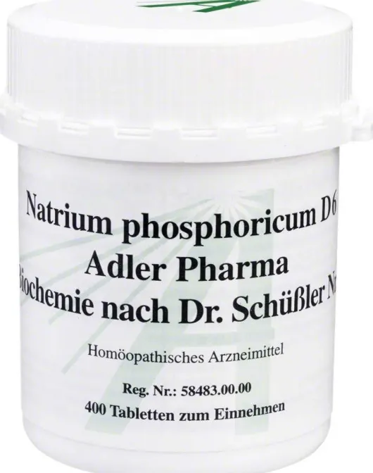Biochemie Adler 9 Natrium Phosphoricum D 6 400 Tabletten