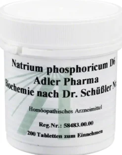 Biochemie Adler 9 Natrium Phosphoricum D 6 200 Tabletten