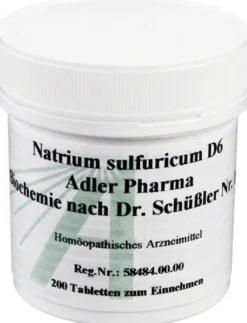 Biochemie Adler 10 Natrium Sulfuricum D6 200 Tabletten