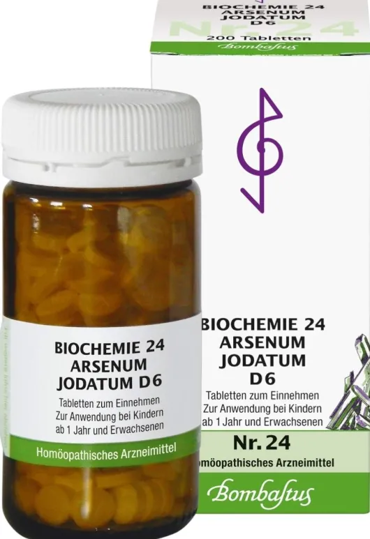 Biochemie Bombastus 24 Arsenum jodatum D 6 200 Tabletten