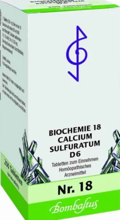 Biochemie Bombastus 18 Calcium Sulfuratum D 6 200 Tabletten