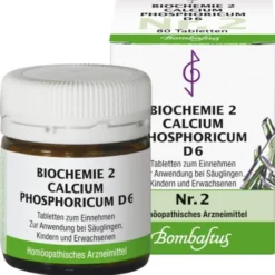 Biochemie Bombastus 2 Calcium phosphoricum D 6 80 Tabletten
