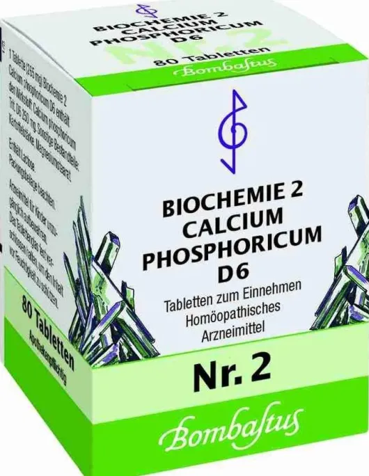 Biochemie Bombastus 2 Calcium phosphoricum D 6 80 Tabletten