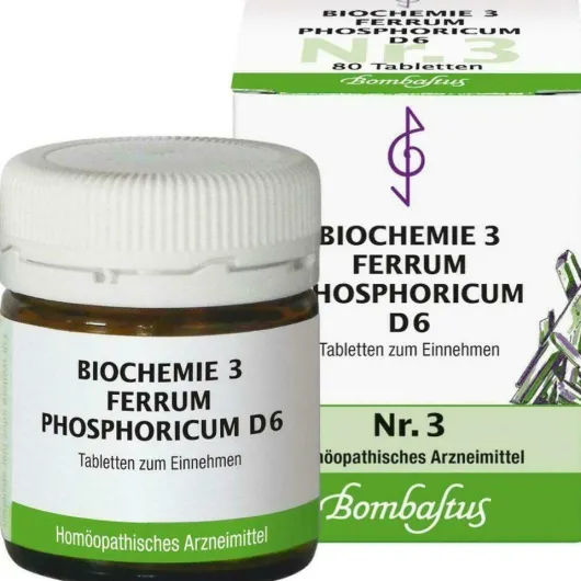 Biochemie Bombastus 3 Ferrum Phosphoricum D 6 80 Tabletten