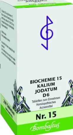 Biochemie Bombastus 15 Kalium jodatum D 6 200 Tabletten