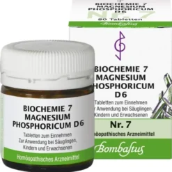 Biochemie Bombastus 7 Magnesium phosphoricum D 6 80 Tabletten