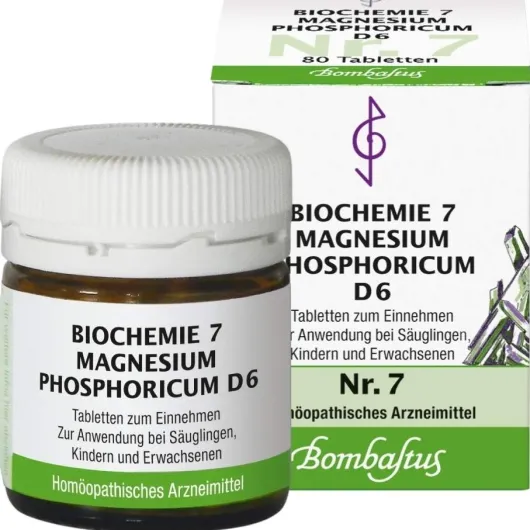 Biochemie Bombastus 7 Magnesium phosphoricum D 6 80 Tabletten