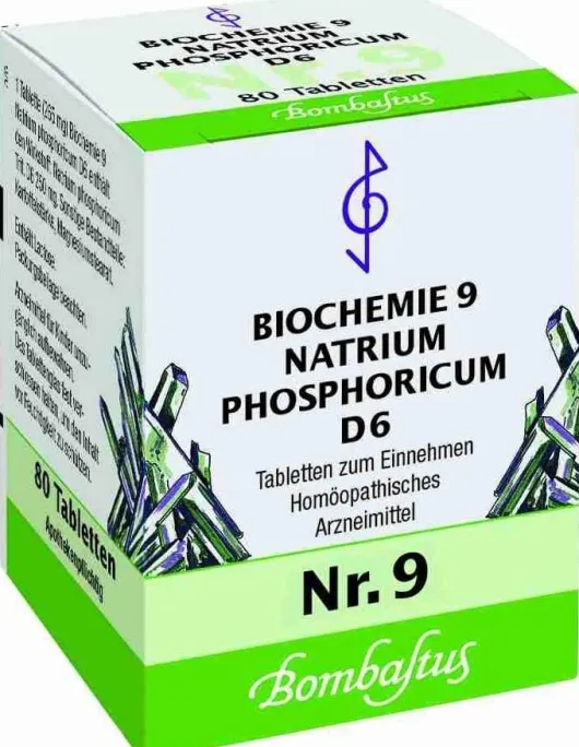 Biochemie Bombastus 9 Natrium Phosphoricum D 6 80 Tabletten