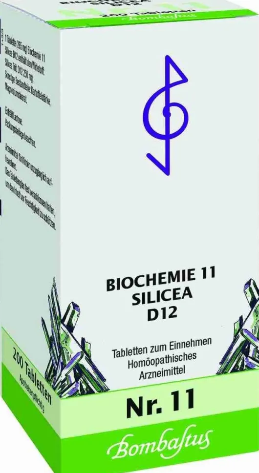 Biochemie Bombastus 11 Silicea D 12 200 Tabletten