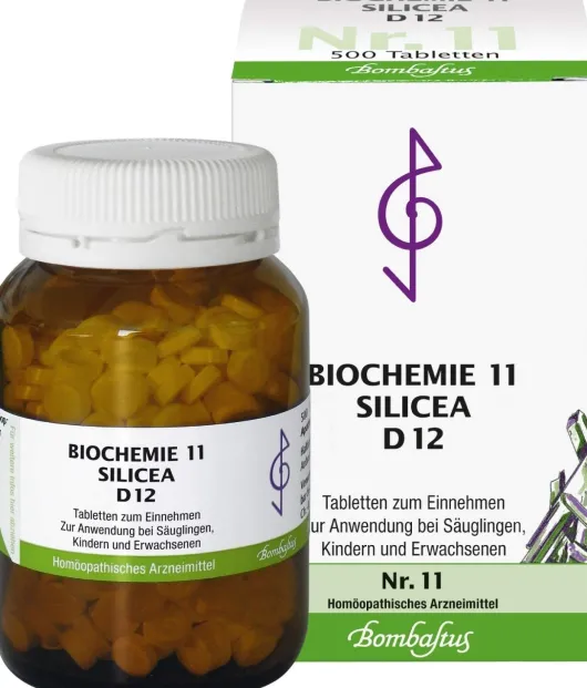 Biochemie Bombastus 11 Silicea D 12 500 Tabletten