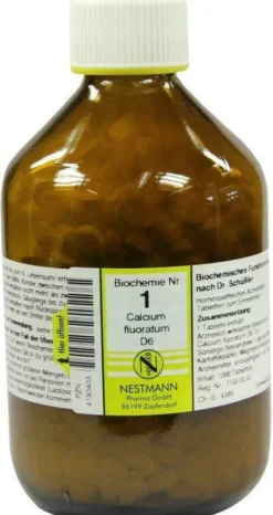 Biochemie 1 Calcium Fluoratum D 6 1000 Tabletten