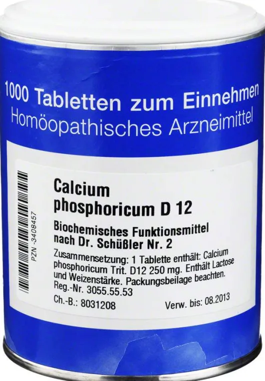 Biochemie 2 Calcium Phosphoricum D 12 1000 Tabletten