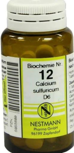 Biochemie 12 Calcium Sulfuricum D 6 100 Tabletten