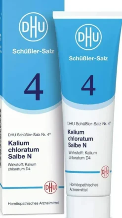 Biochemie DHU 4 Kalium chloratum N D4 Salbe 50 g