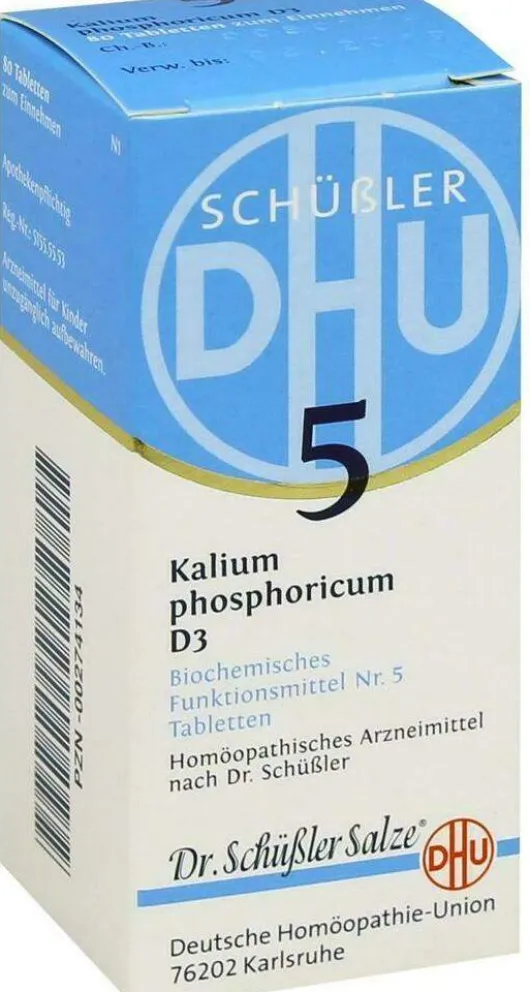 Biochemie Dhu 5 Kalium Phosphoricum D3 80 Tabletten