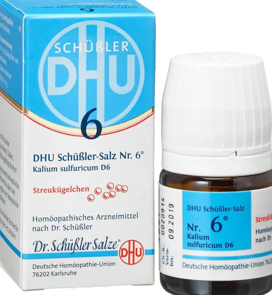 Biochemie Dhu 6 Kalium Sulfuricum D6 10 G Globuli
