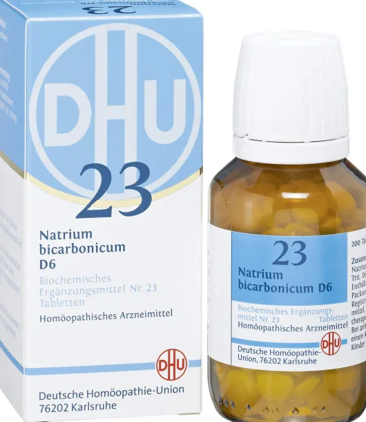 Biochemie Dhu 23 Natrium Bicarbonicum D6 200 Tabletten