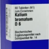 Biochemie 14 Kalium Bromatum D6 Tabletten 80 Tabletten