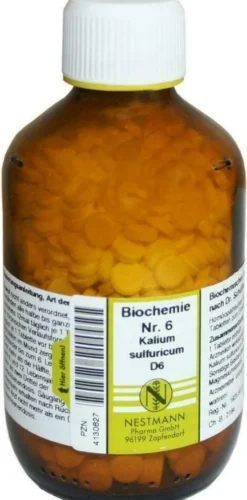 Biochemie 6 Kalium Sulfuricum D 6 1000 Tabletten
