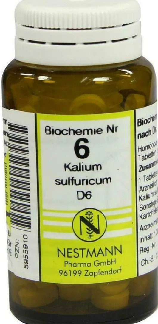 Biochemie 6 Kalium Sulfuricum D 6 100 Tabletten
