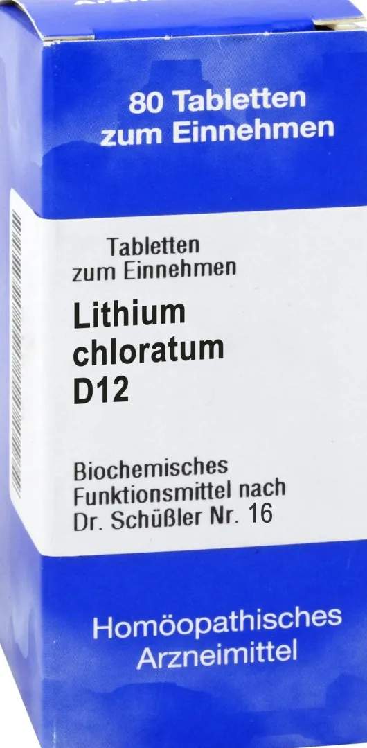 Biochemie 16 Lithium Chloratum D12 Tabletten 200 Tabletten