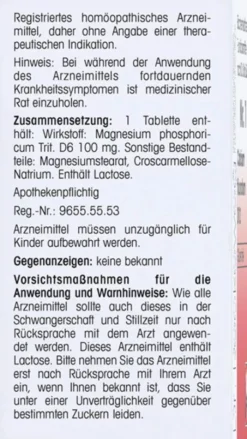 Biochemie 7 Magnesium Phosphoricum D6 200 Tabletten