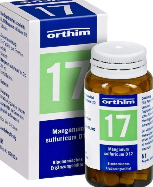 Biochemie Orthim 17 Manganum Sulfuricum D12 100 Tabletten