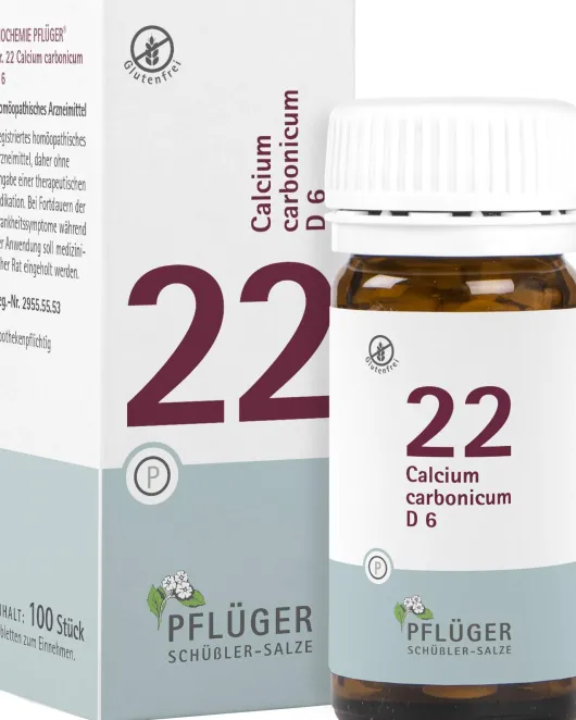 Biochemie Pflüger 22 Calcium Carbonicum D6 100 Tabletten