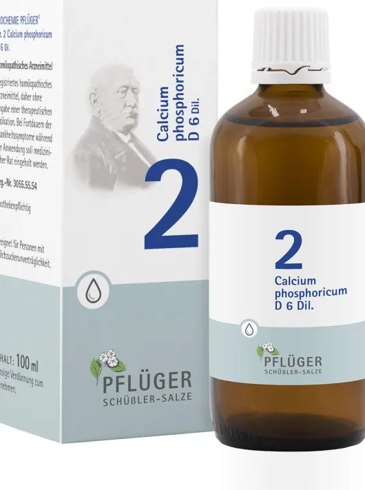 Biochemie Pflüger 2 Calcium Phosphoricum 100 ml Tropfen